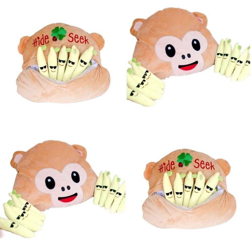 Kids Monkey Pillow & Game in one
